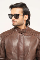 Nebula | Lamb Nappa Leather Jacket | Regular Fit