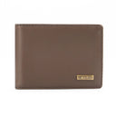 Leather Compact Money Clip Wallet