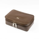 Leather Dopp kit M Brown