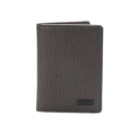 Premium leather Bi fold wallet dark olive by TZAR