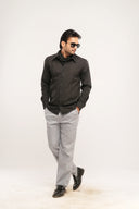 Pleat | Slim Fit Cotton Poplin Shirt