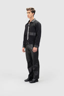 Noctis Casual Jacket | Relaxed Fit | Poly-Blend Leather
