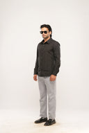 Pleat | Slim Fit Cotton Poplin Shirt