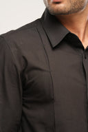 Pleat | Slim Fit Cotton Poplin Shirt