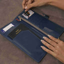 Genuine Leather Travel Wallet