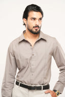 Pleat | Slim Fit Cotton Poplin Shirt