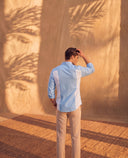 Contrast - Chambray and Poplin Blend Shirt