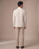 Arc- Crumpled V-Neck T-Shirt
