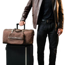 TZÁR Trailblazer | Duffle Bag | Genuine Suede Leather