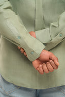 Combo | Linen shirt | AirPod case | Keychain 1