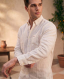Wayfarer - Button Down Linen Shirt