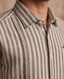 Roman | Stripped Khadi Shirt