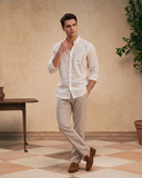 Wayfarer - Button Down Linen Shirt