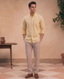 Wayfarer - Button Down Linen Shirt