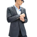 Imperium Navy Blue Blazer Front Detail