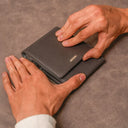 Leather Watch Case Closure Detail View