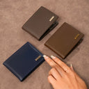 Leather Compact Money Clip Wallet Collection