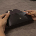 Leather Sunglass Case Lifestyle Shot Espresso