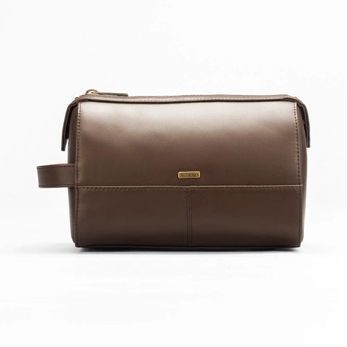 Leather Small Wash Bag