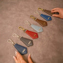 Leather key charm 1 Collection 