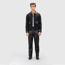 Noctis Black Casual Jacket Front View