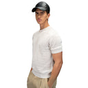 Premium black leather cap for men life style by TZAR