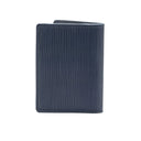Premium leather Bi fold wallet back view by TZAR
