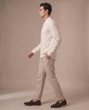 Arc- Crumpled V-Neck T-Shirt