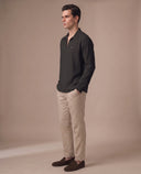 Arc- Crumpled V-Neck T-Shirt